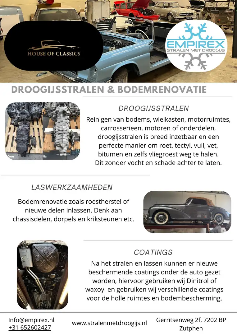 Sonstige Marken Sonstige Droogijsstralen | Bodemreovatie | Roestverwijderen - 2