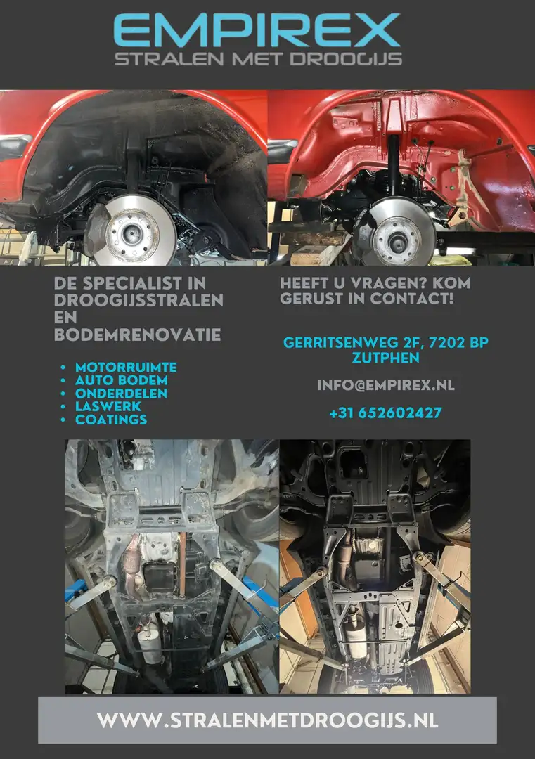 Sonstige Marken Sonstige Droogijsstralen | Bodemreovatie | Roestverwijderen - 1