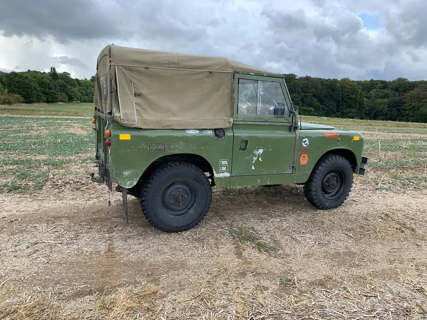 Land Rover Series Softtop Zielony - 2