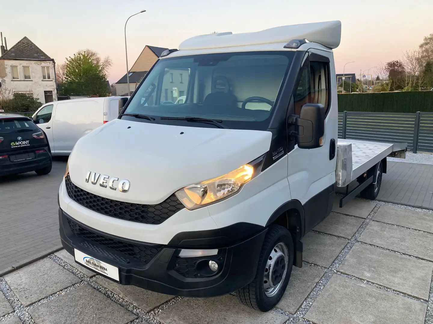 Iveco Daily 2,3 Takelwagen Depanneuse Abschleppwagen Wit - 2