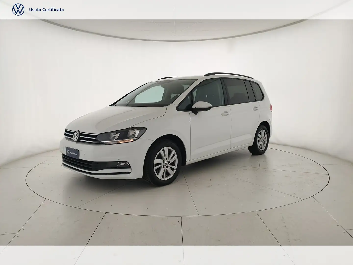 Volkswagen Touran 2.0 TDI Business 115 CV DSG Blanc - 1