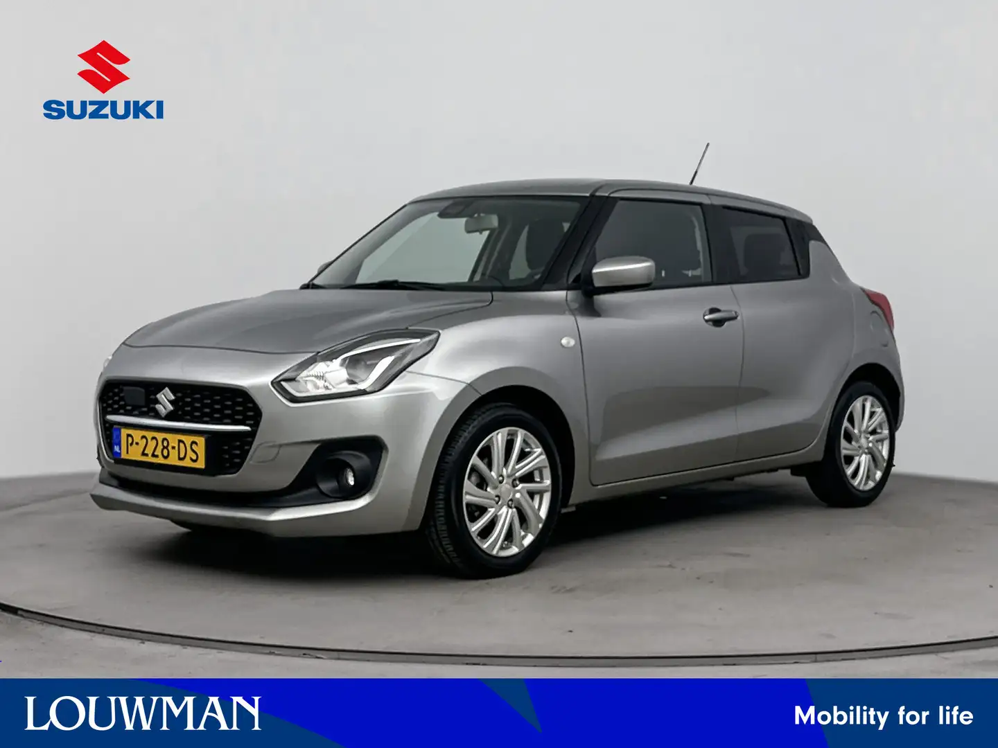 Suzuki Swift 1.2 Select Smart Hybrid Carplay | Adaptieve Cruise Gris - 1