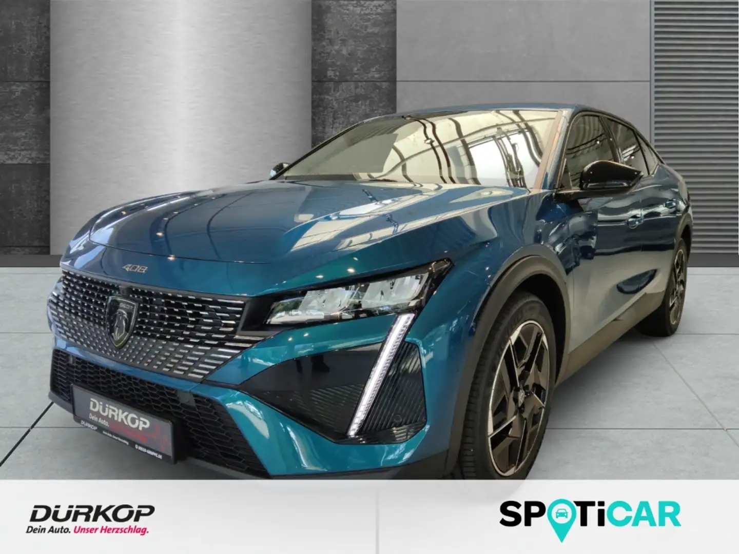Peugeot 408 -e Allure Surrounding Connect-Paket Blau - 1