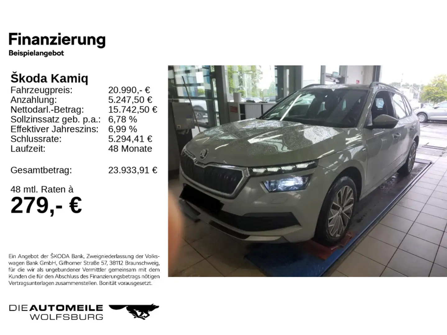 Skoda Kamiq 1.0 TSI Clever LED Gris - 2