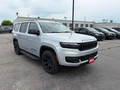 Silver 2024 Jeep Wagoneer SUV / Crossover Four-Wheel Drive Automatic