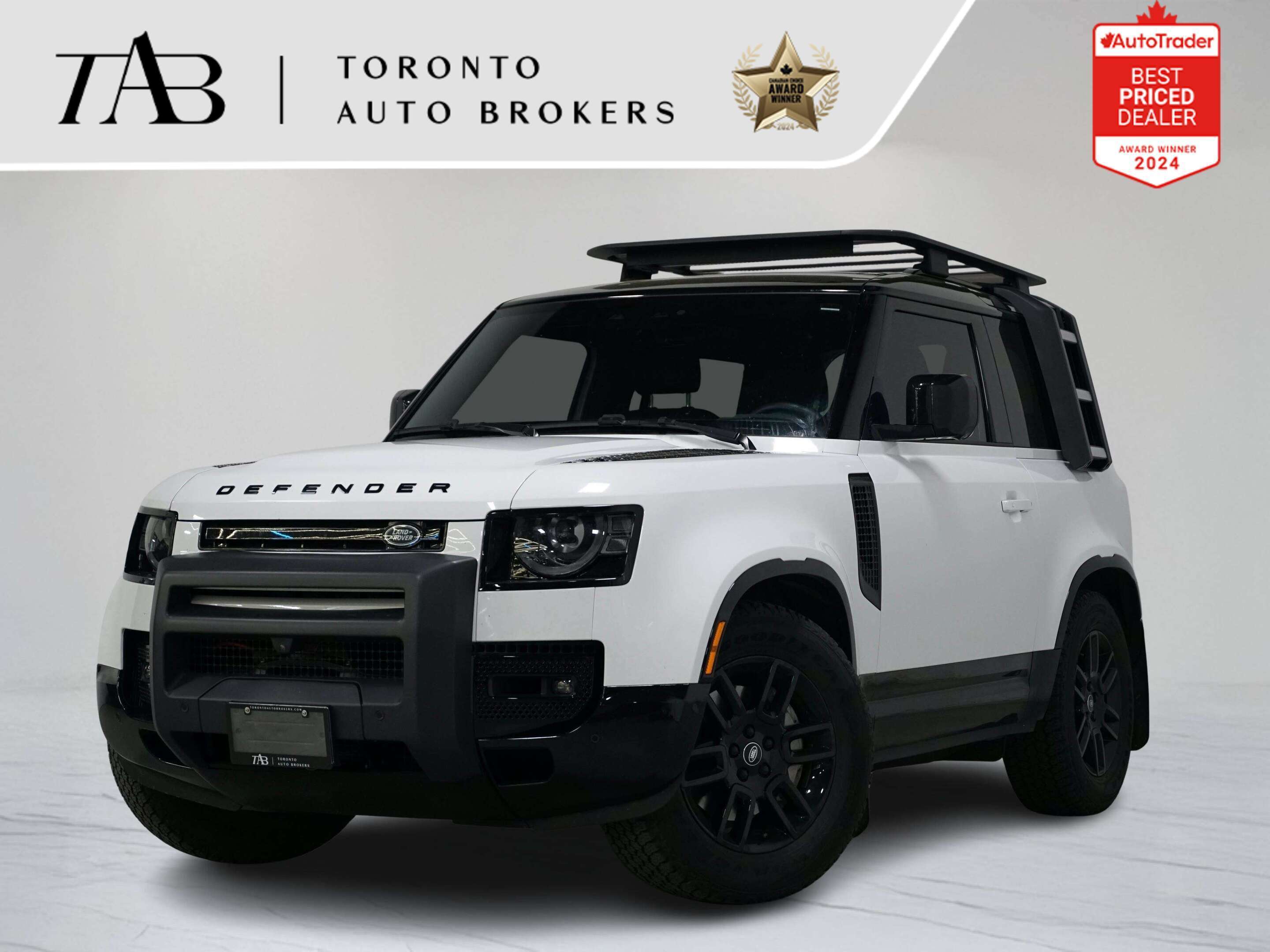 White 2023 Land Rover Defender 90 X-Dynamic SE AWD SUV / Crossover All-Wheel Drive Automatic