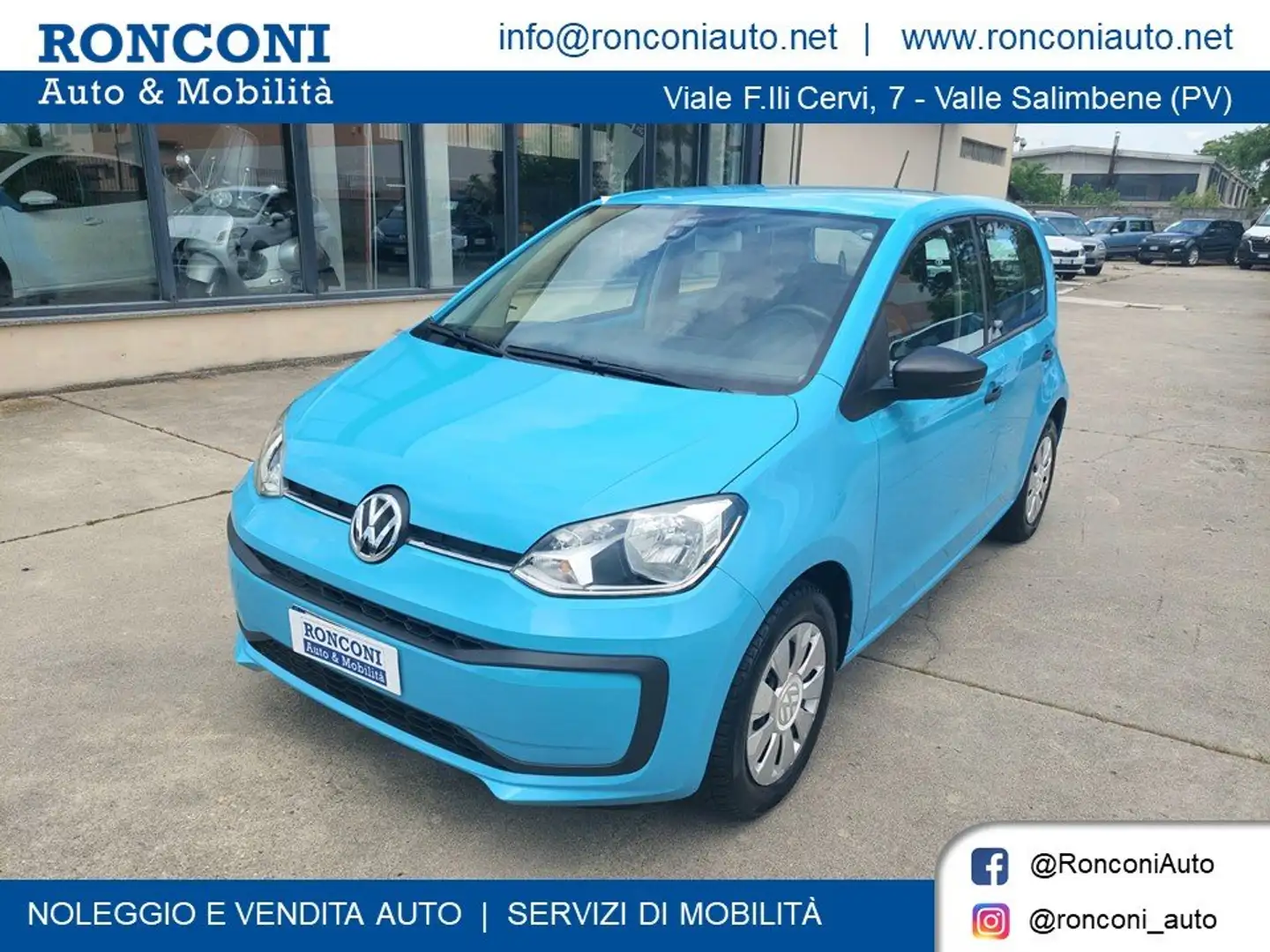 Volkswagen up! 5p. 1.0 Take up! 60CV - PROMO Bleu - 1
