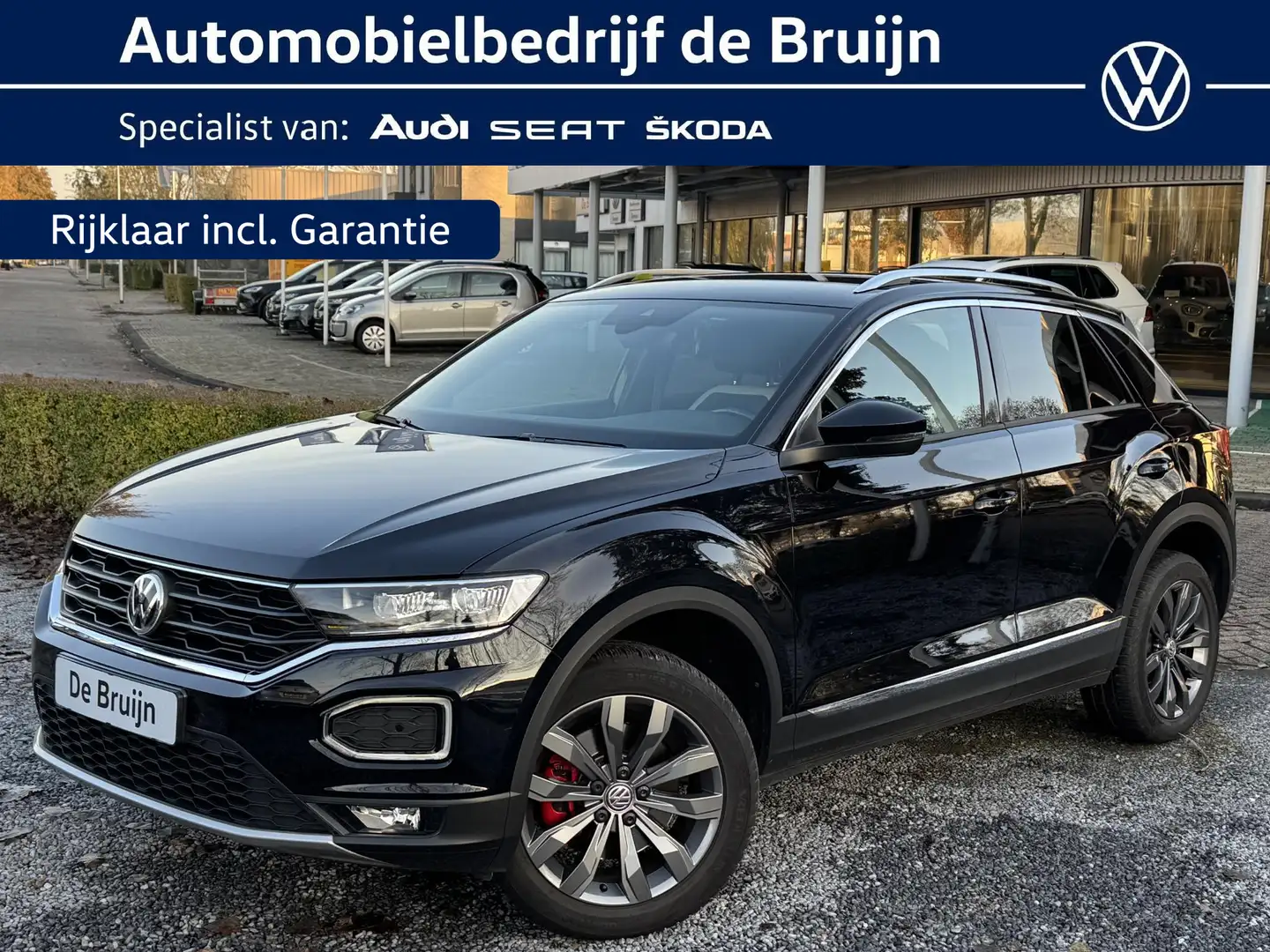 Volkswagen T-Roc 1.0 TSI Sport (Trekhaak,Camera,Virtual,Navi) Zwart - 1