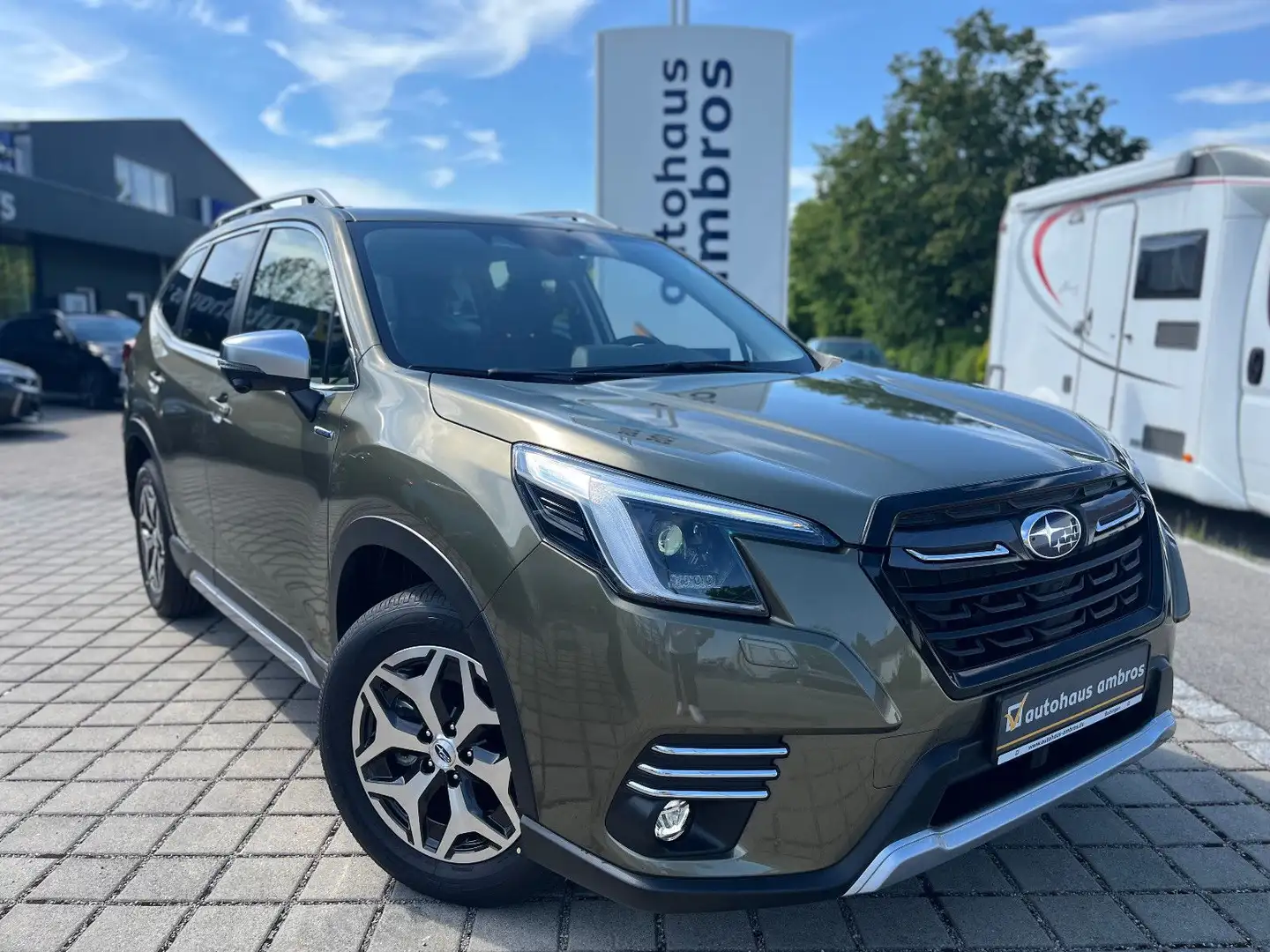 Subaru Forester 2.0ie eBOXER Active*R.Kamera*LED*AHK* Зелений - 1