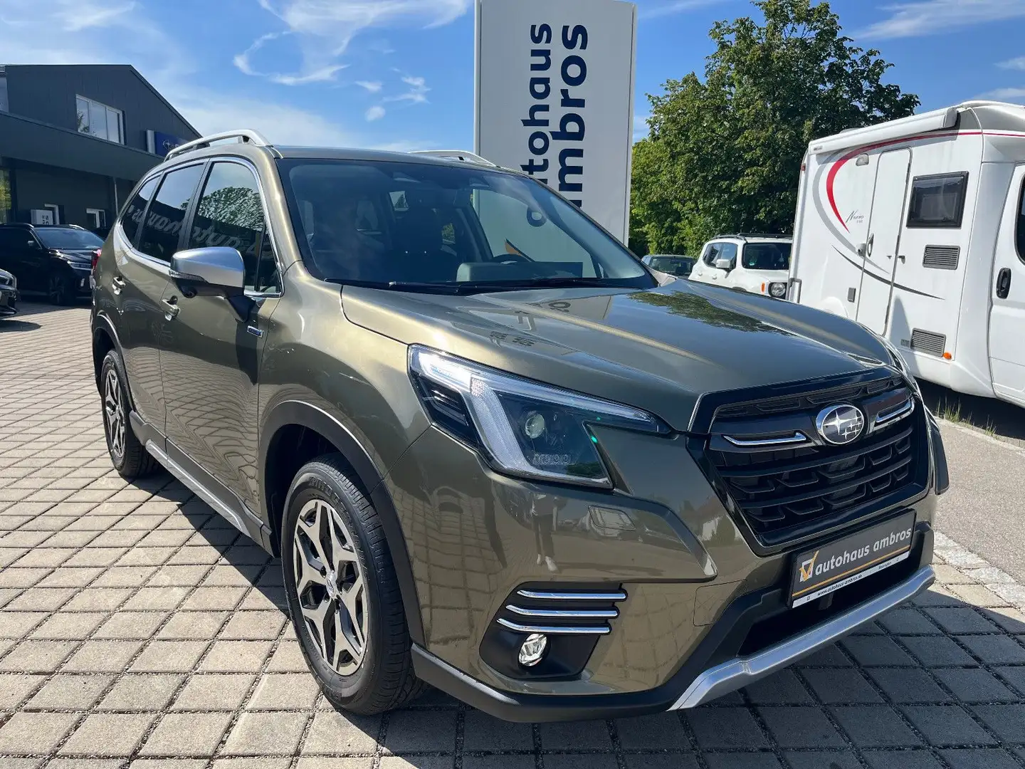 Subaru Forester 2.0ie eBOXER Active*R.Kamera*LED*AHK* Зелений - 2