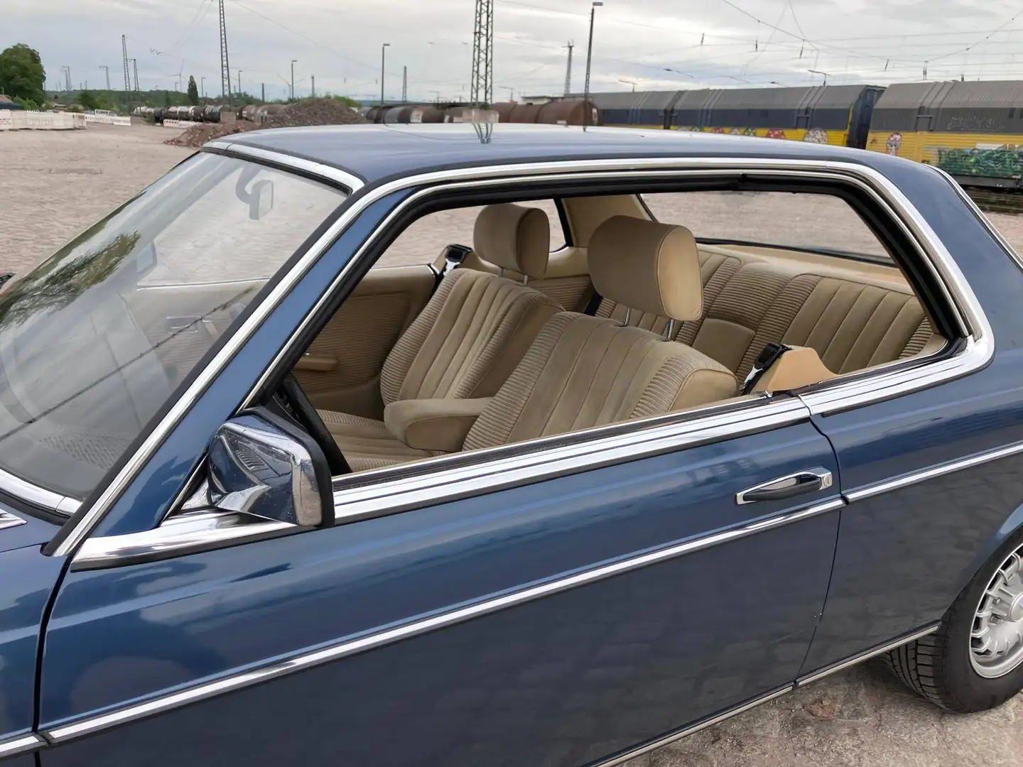 Mercedes-Benz CE 280 Automatik | Tempomat | Schiebedach | El. Fensterh. Blau - 2