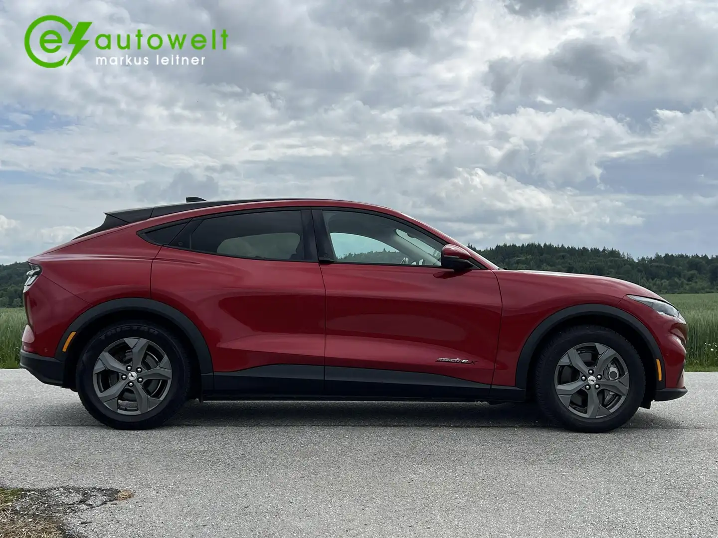 Ford Mustang Mach-E Mach-E 98,7kWh Ext. Range Technologie-Paket 2 Pano Rot - 2