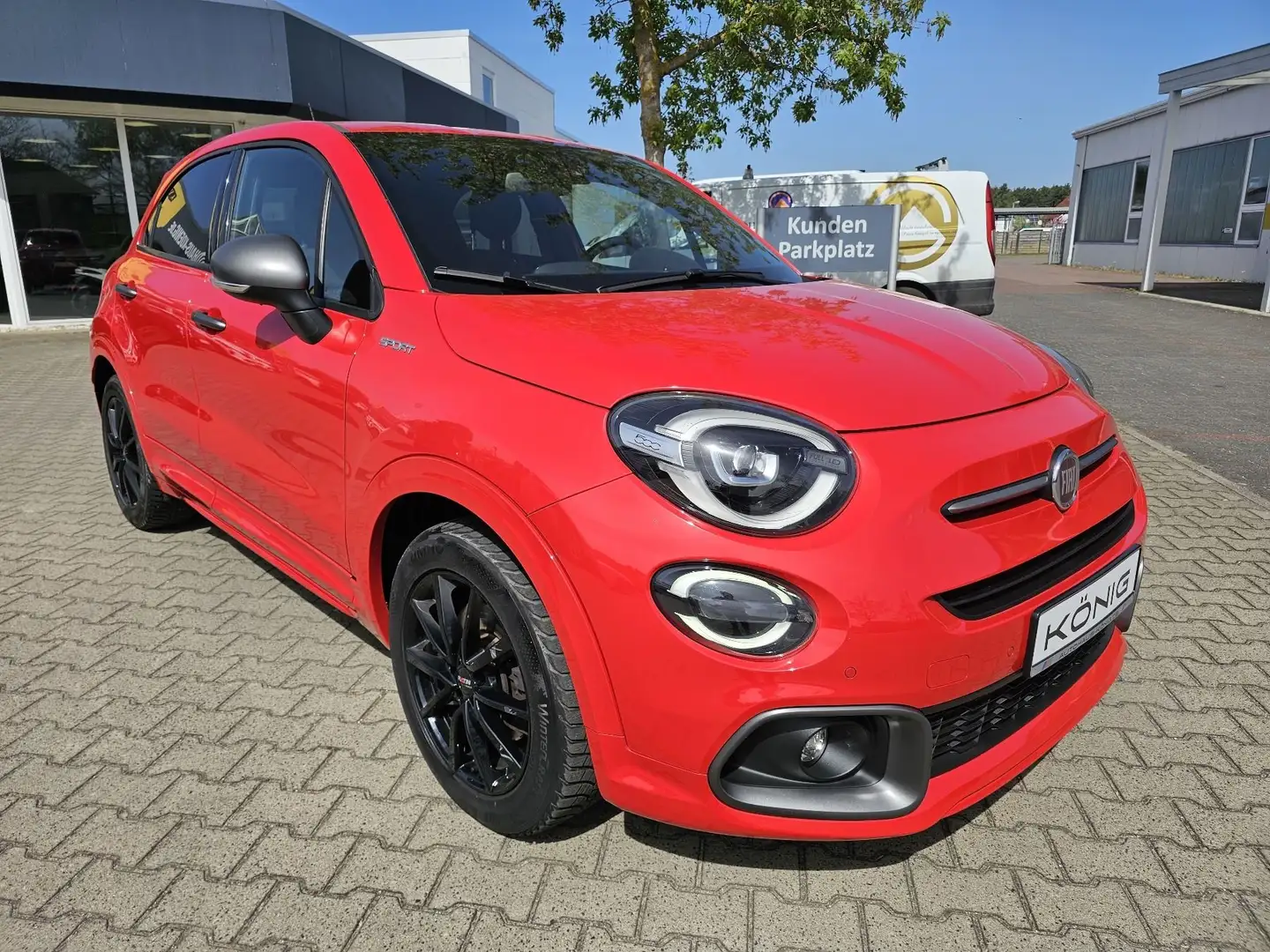 Fiat 500X 1.3 Sport Automatik*, Navi* Klimaautomatik Rot - 2