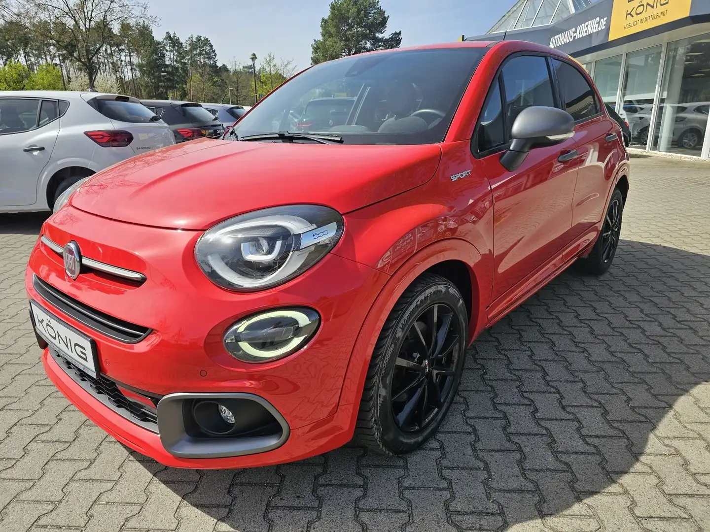 Fiat 500X 1.3 Sport Automatik*, Navi* Klimaautomatik Rot - 1
