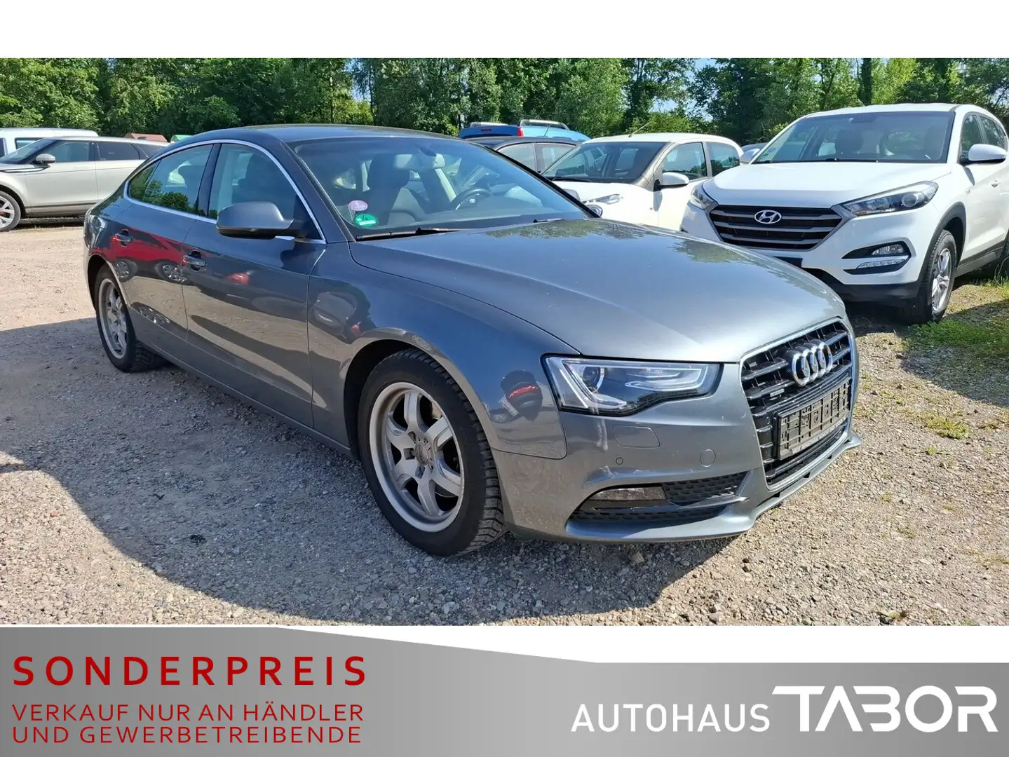 Audi A5 Sportback 2.0 TFSI qu. Nav Teilleder APS+ SHZ Grau - 2