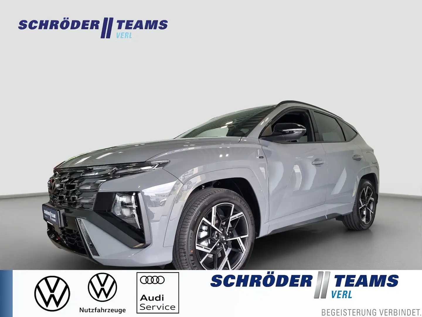 Hyundai TUCSON Plug-In-Hybrid 1.6 T-GDI 4WD N Line Grijs - 1