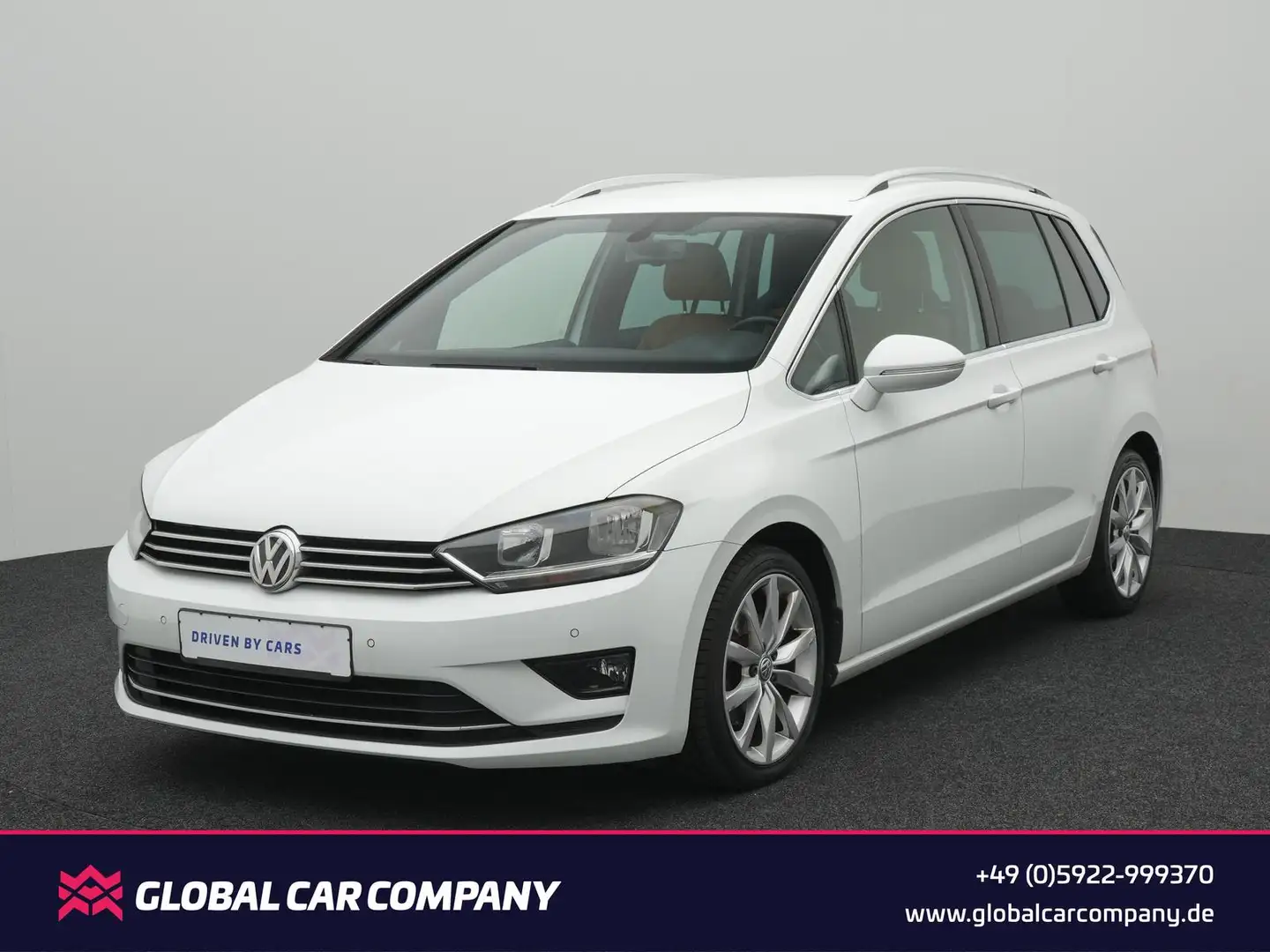 Volkswagen Golf Sportsvan Comfortline,TEMPO,NAVI,AHK,SHZ Wit - 1