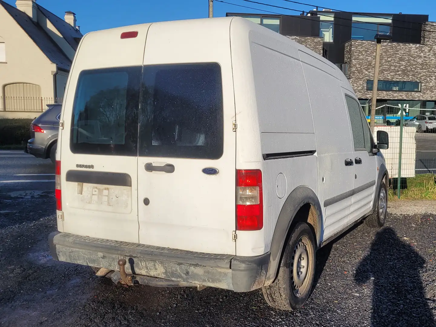 Ford Transit Connect 1.8 TDCi LICHTE VRACHT TREKHAAK 2008 Blanc - 2
