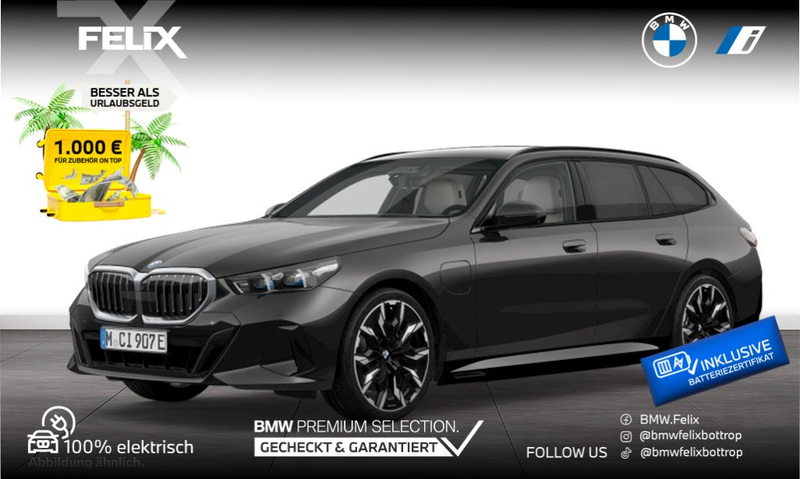 BMW 550 e xDrive touring+M SPORTPAKET+AHK+PANORAMA+21"ALU