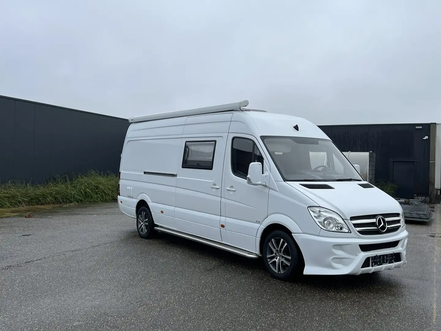 Mercedes-Benz Sprinter Grote Luifel/Airco/Omvormer/Garage Blanc - 2