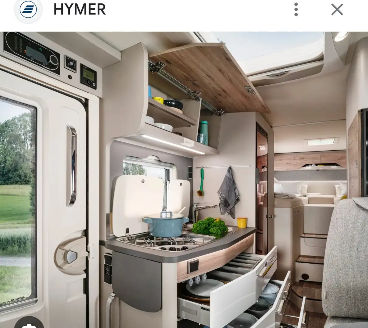 Caravans-Wohnm Hymer EXSIS-t 580 Blau - 2