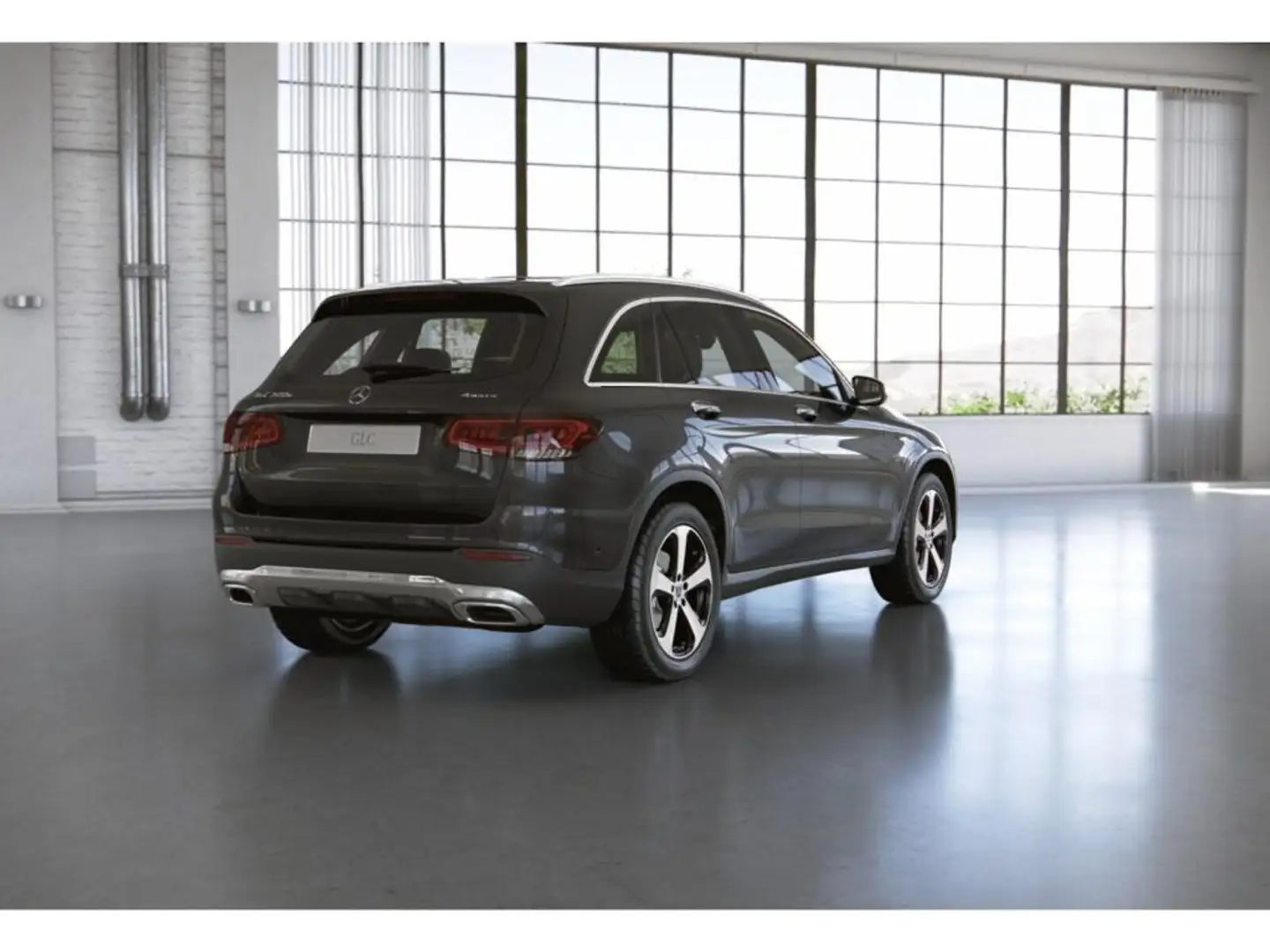 Mercedes-Benz GLC 300 e 4M AMG-Sport/Pano/MBeam/Kamera/Ambi/19 Grau - 2