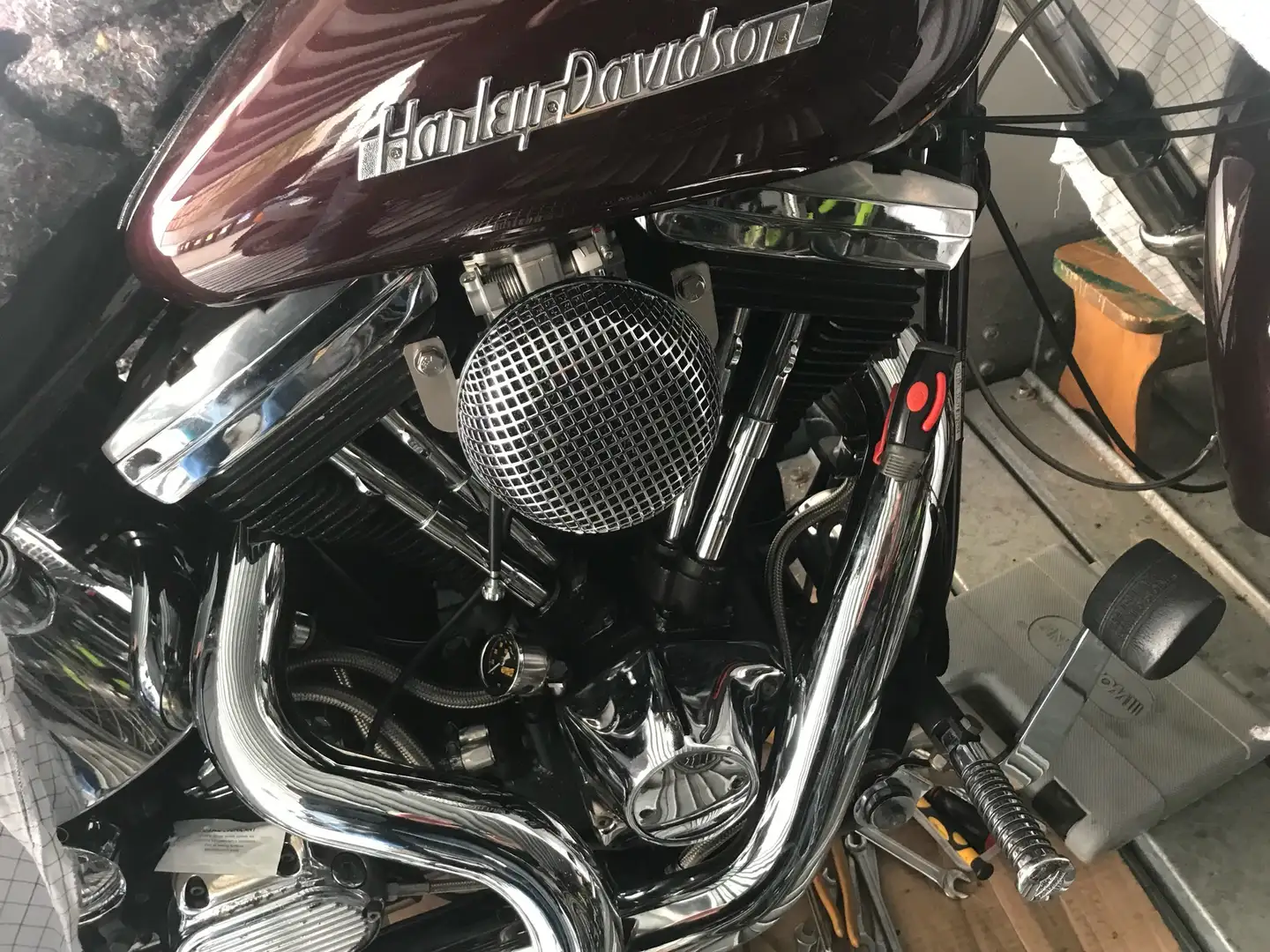 Harley-Davidson Softail FXSTC 1988 Evo 1340 Rojo - 1