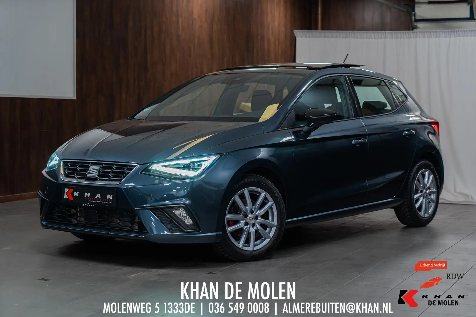 SEAT Ibiza 1.5 TSI FR Sport Pano | 150PK | AppleCarplay | Dea Grau - 1