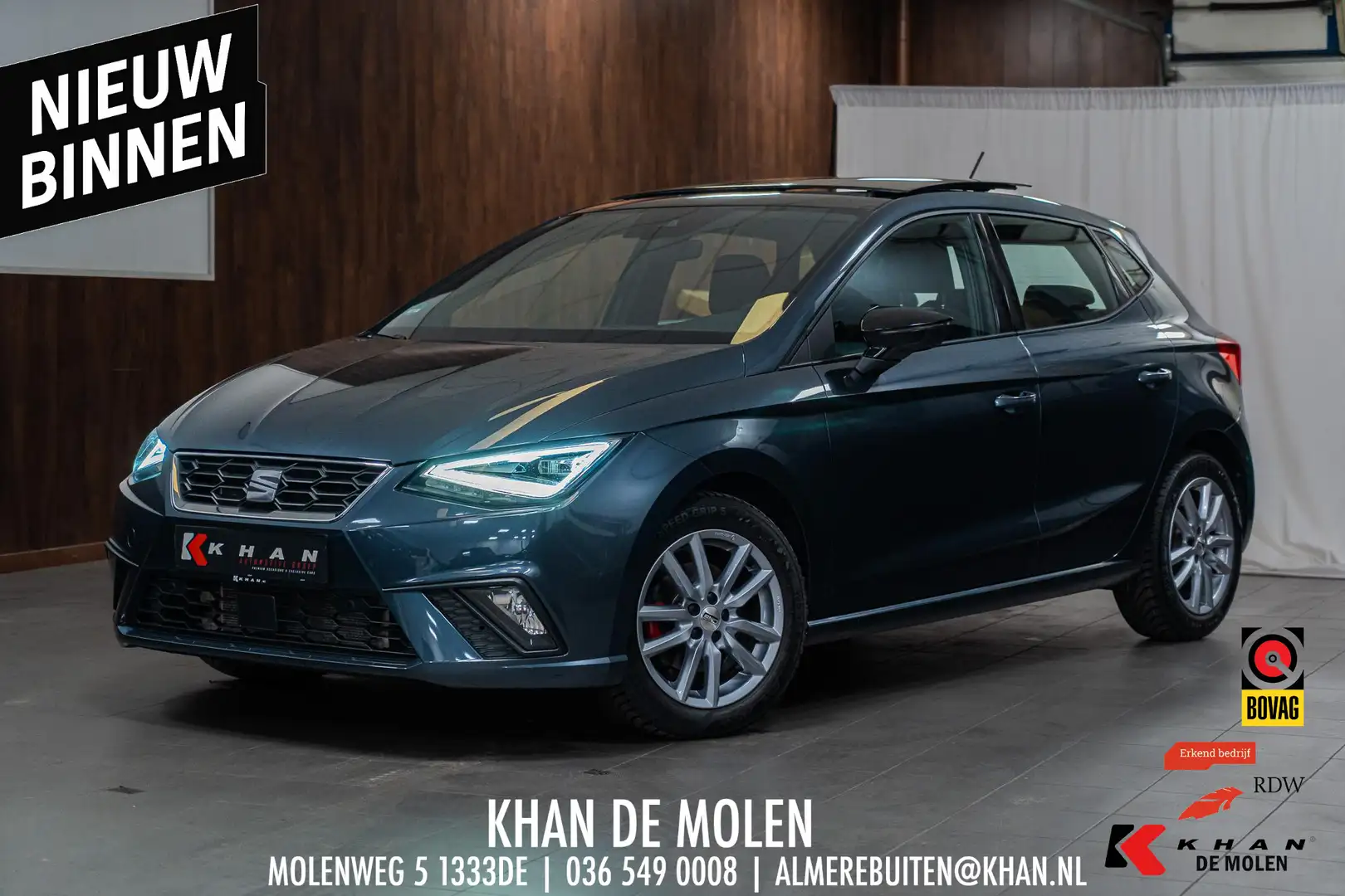 SEAT Ibiza 1.5 TSI FR Sport Pano | 150PK | AppleCrplay | Deal Grijs - 1