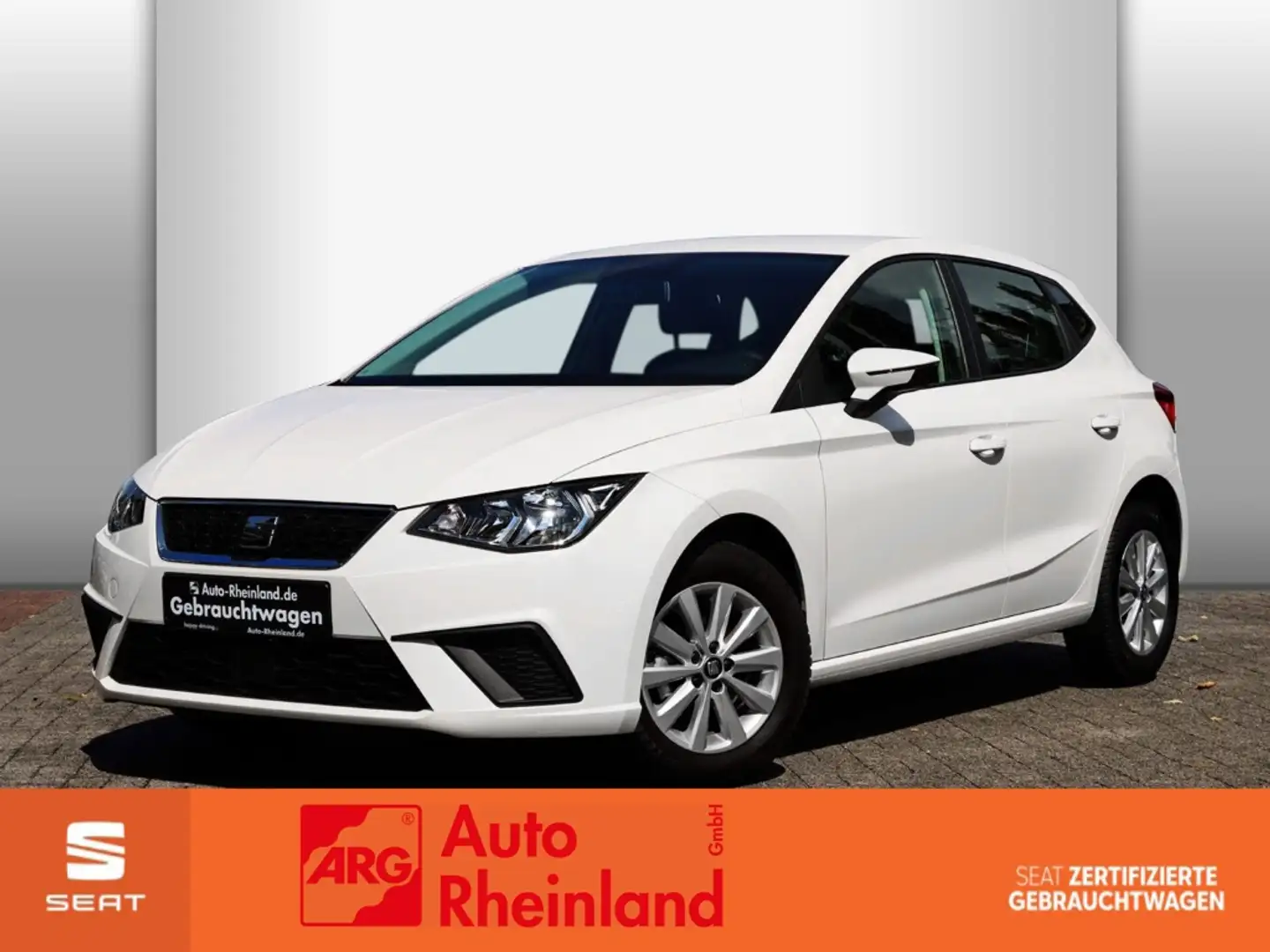 SEAT Ibiza Style 1.0 MPI RADIO BT SHZ GJR Blanc - 1