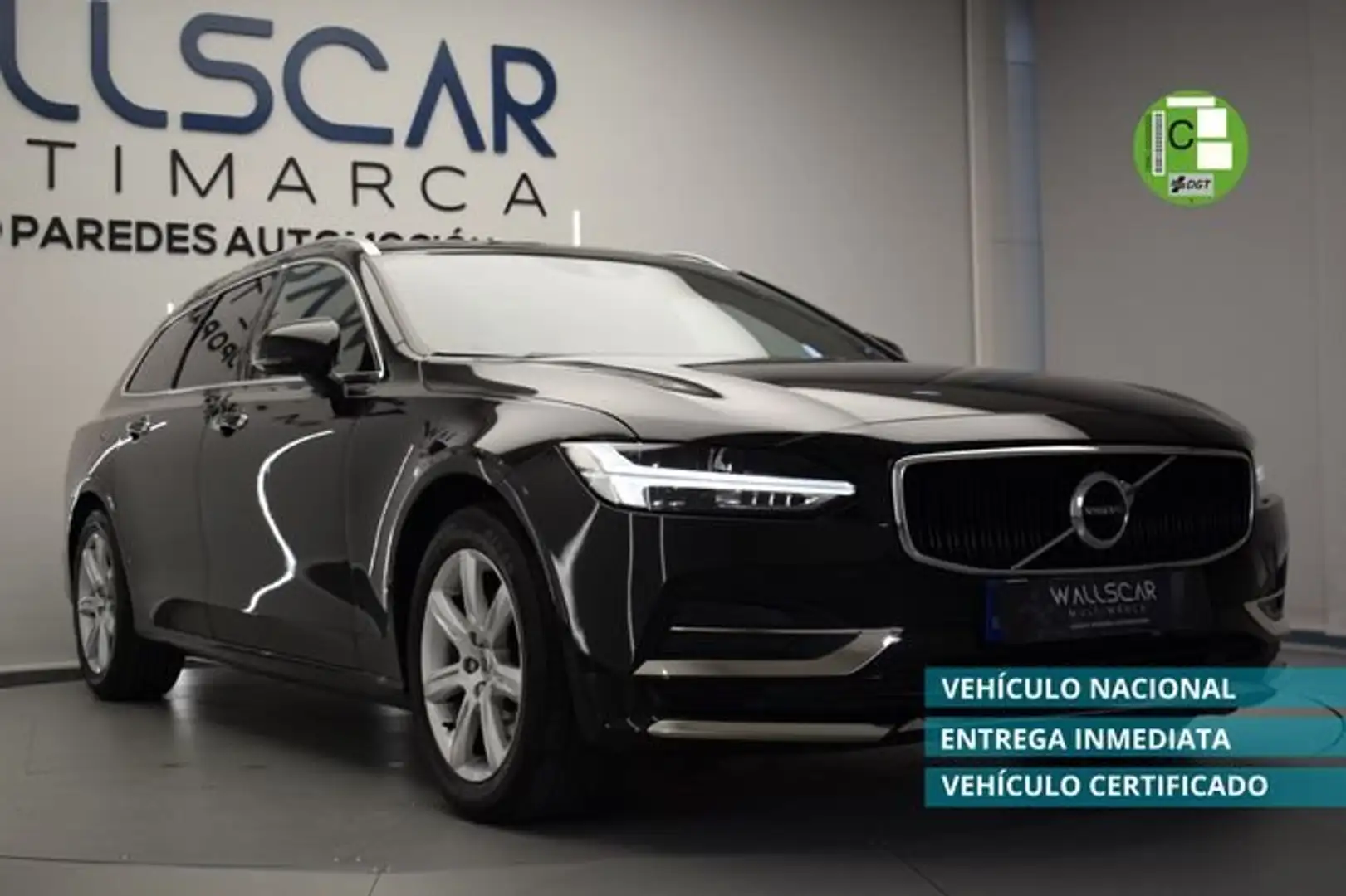 Volvo V90 D3 Momentum 150 Negro - 1