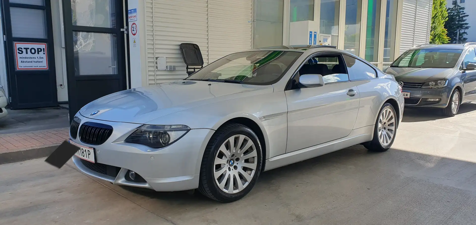 BMW 650 Garagenwagen in Original Zustand! Silber - 2