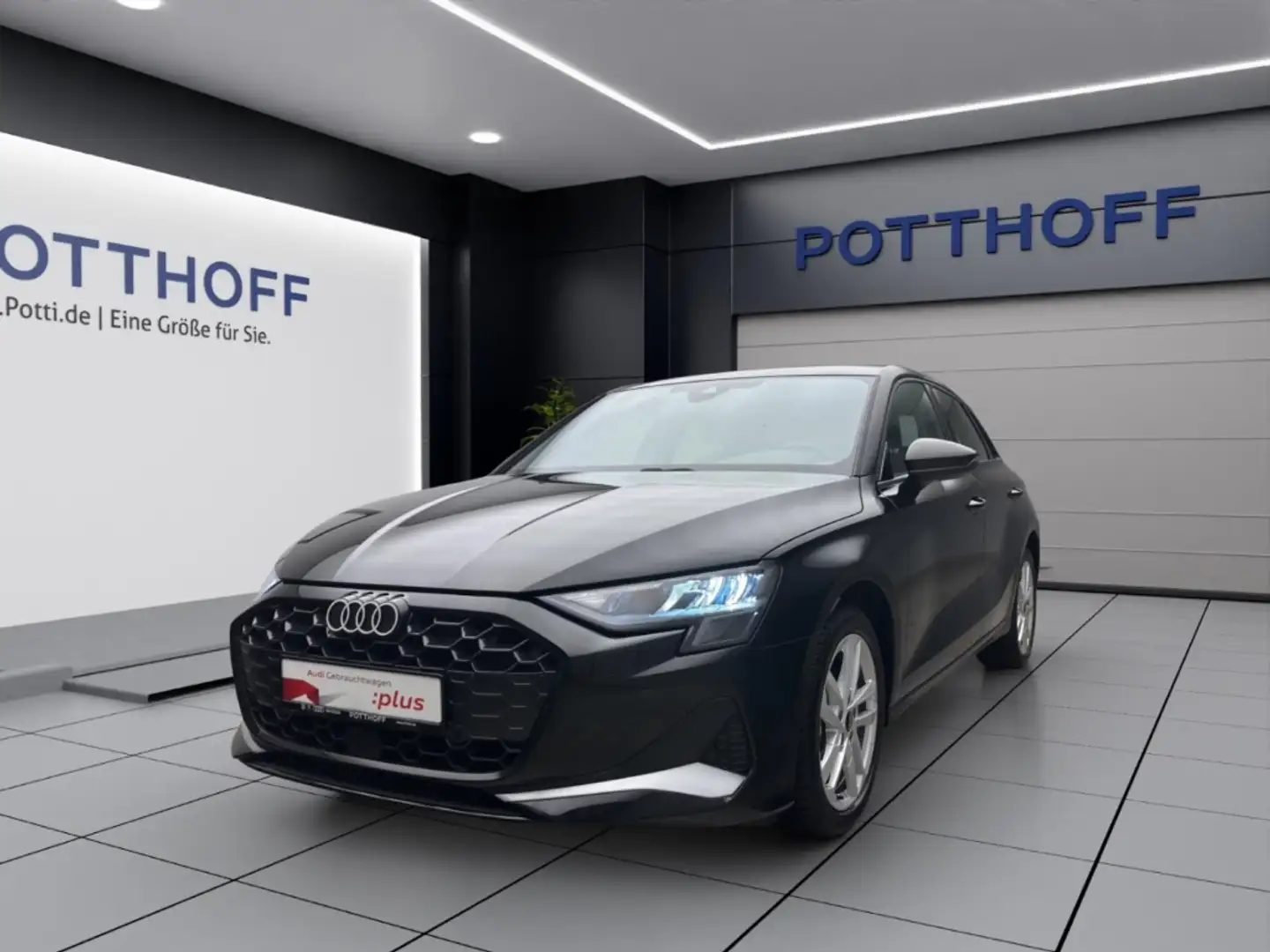 Audi A3 Sportback 30 TDI ADVANCED AHK NAVI SITZHZG VIRTUAL Schwarz - 1