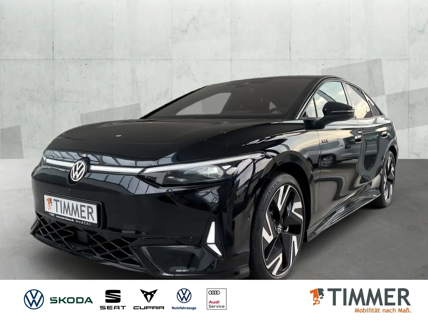 Volkswagen ID.7 GTX 4M 86 kWh*SMARTGLASS*21"*KOMFORT*WÄRMEPUMPE* Schwarz - 1
