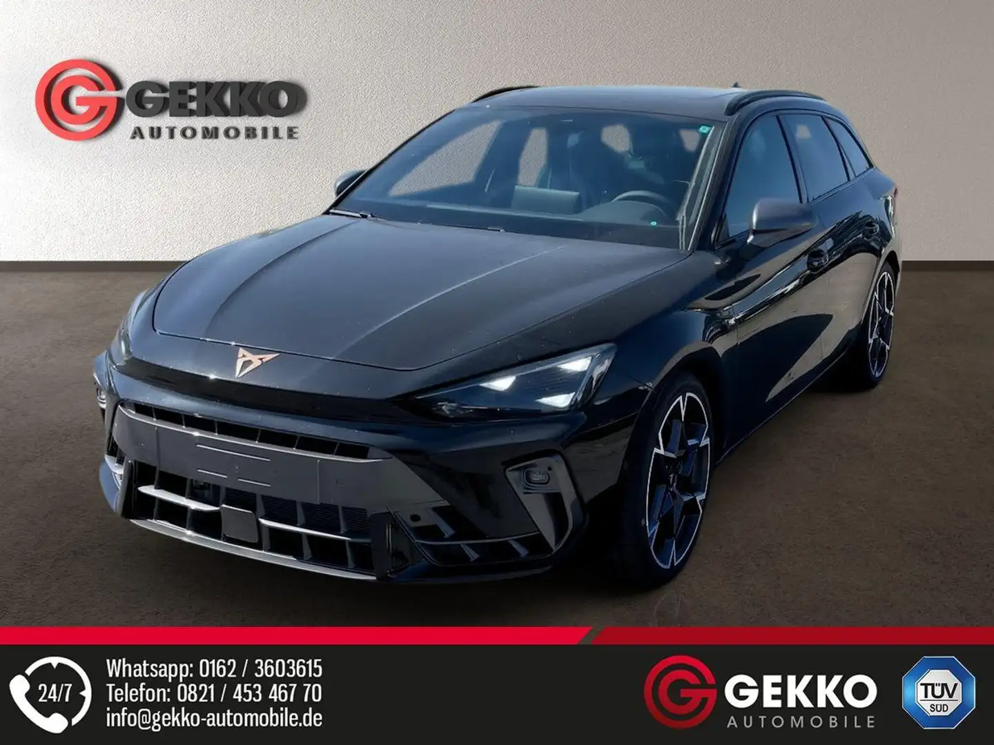 CUPRA Leon ST VZ 4x4+LED+ACC+APP+NAVI+KAMERA+AHK+PDC+SZH Schwarz - 1