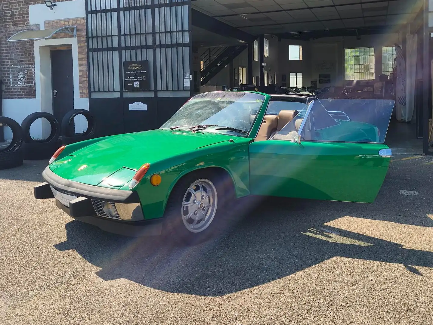 Porsche 914 TARGA 2 LITRES 4 CYLINDRES Vert - 2