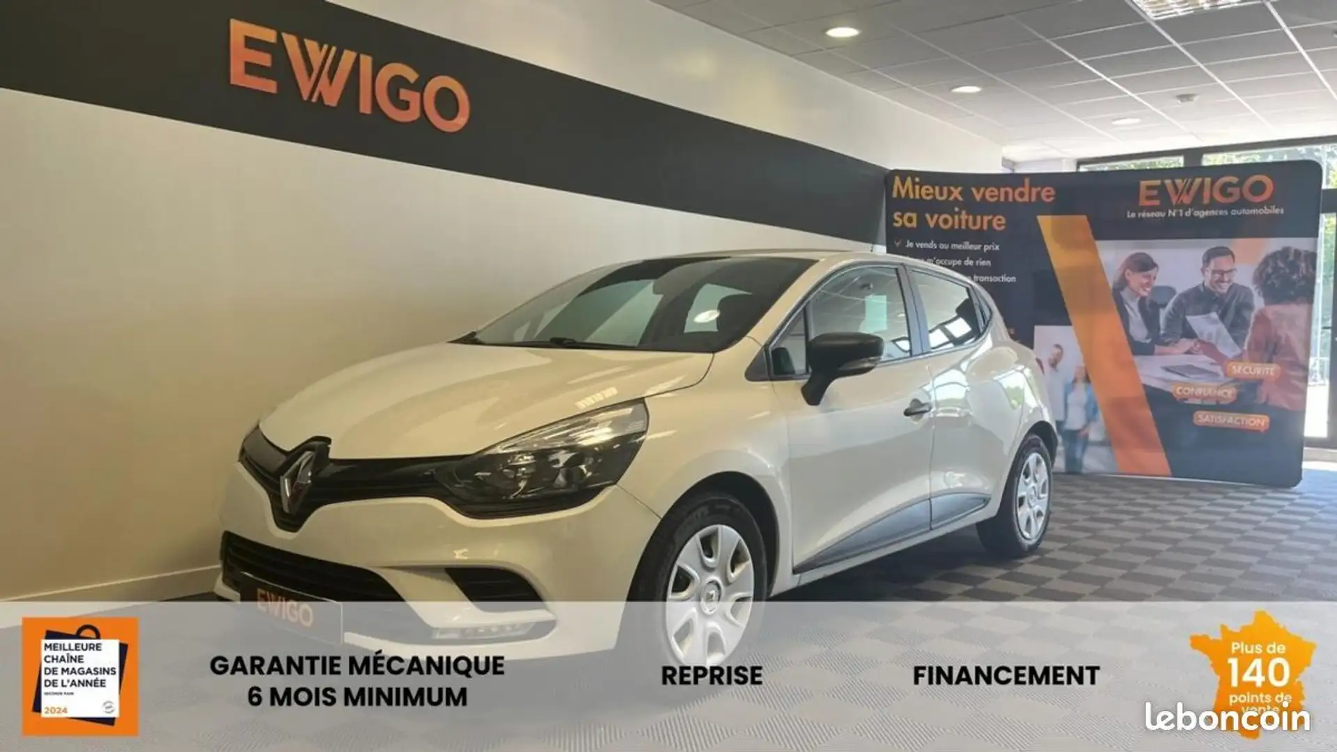 Renault Clio 1.5 DCI 75 ENERGY Blanc - 1
