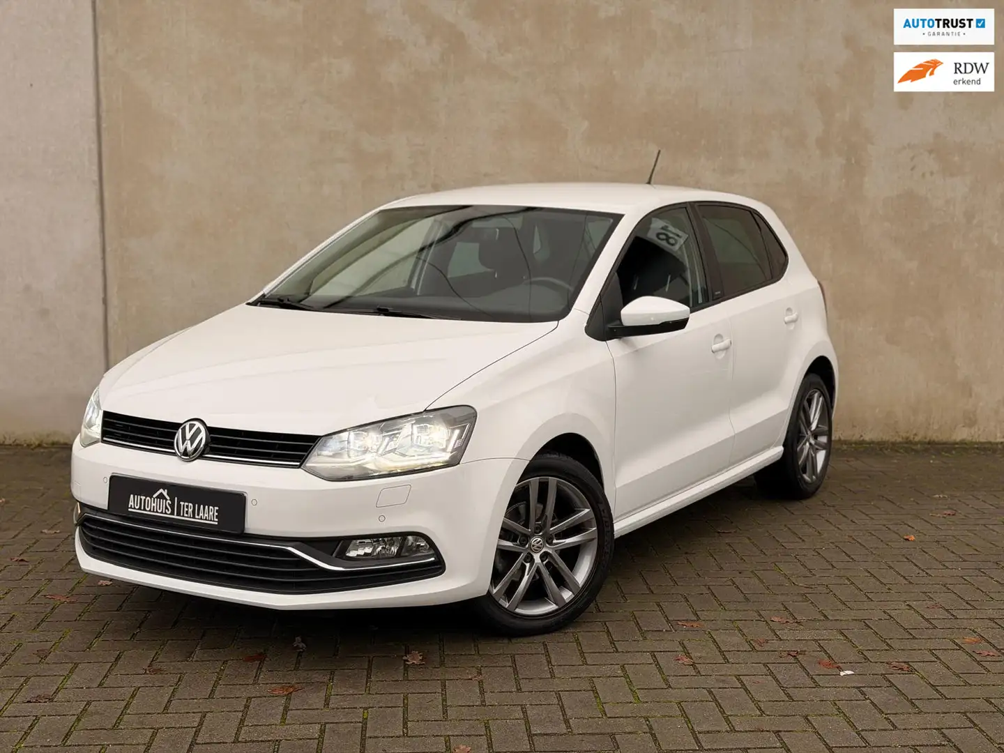Volkswagen Polo 1.0 Allstar 16'' R-Line Navi CarPlay LED Cruise Cl Weiß - 1