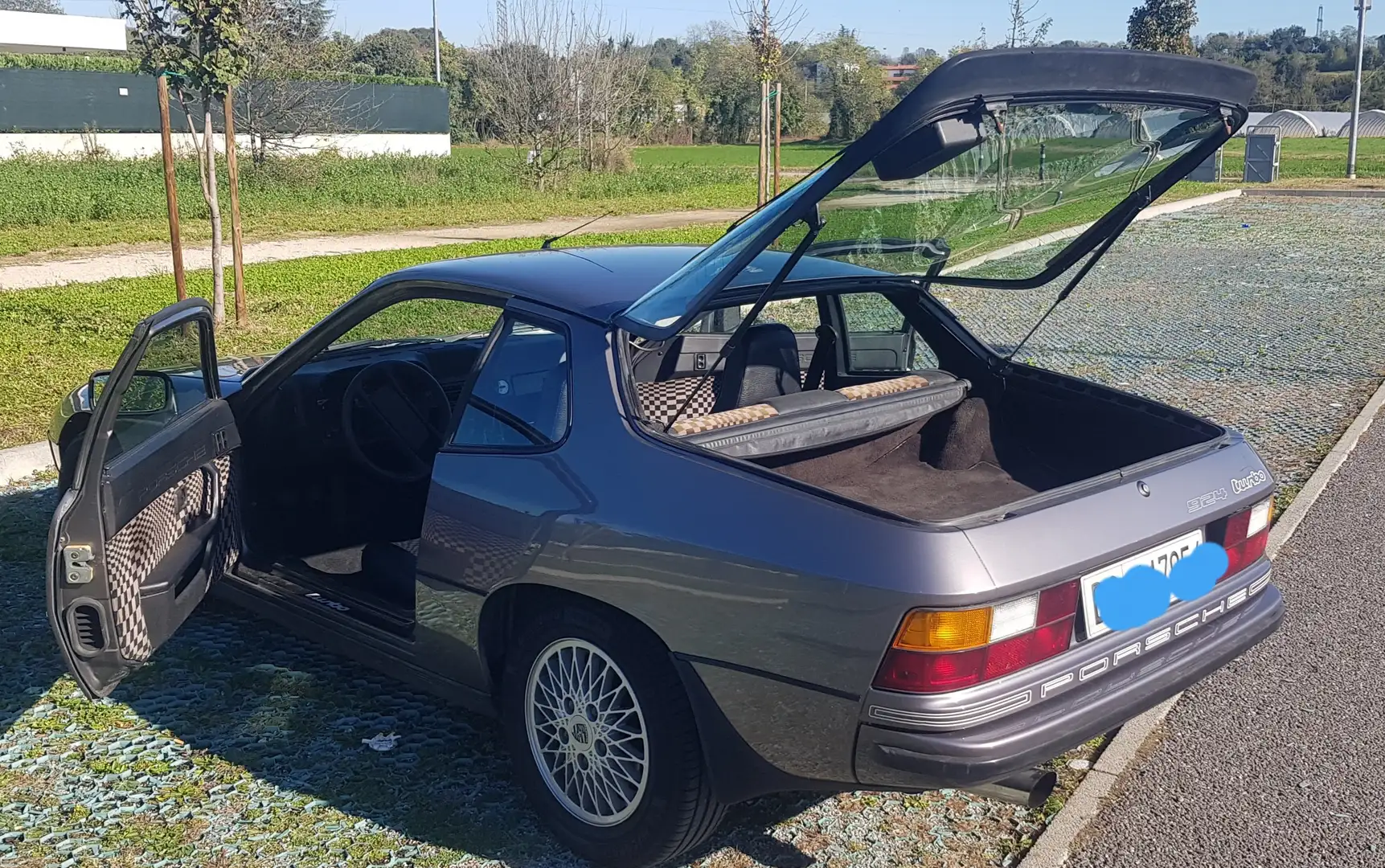 Porsche 924 924 2.0 Turbo Grigio - 2