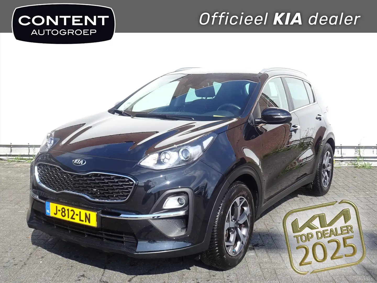 Kia Sportage 1.6 T-GDi 177pk DCT7 DynamicLine/Navigatie / Trekh Schwarz - 1