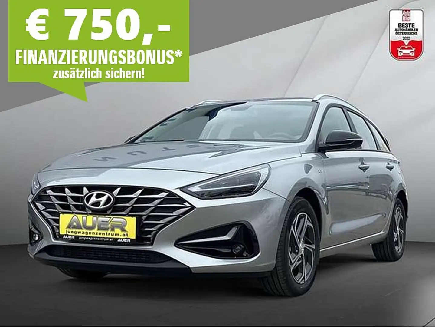 Hyundai i30 Kombi 1,0 T-GDi Comfort | Navi | Kamera | Klimaaut Silber - 1