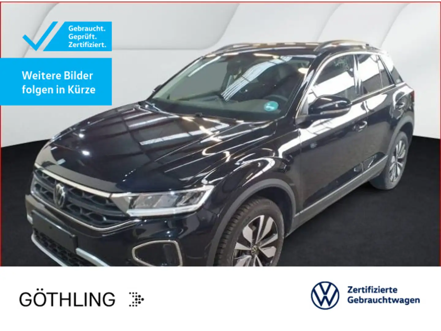 Volkswagen T-Roc T-ROC 1.0 TSI GOAL*LED*PDC*SHZ*NAVI*KLIMA*ALLWET Noir - 1