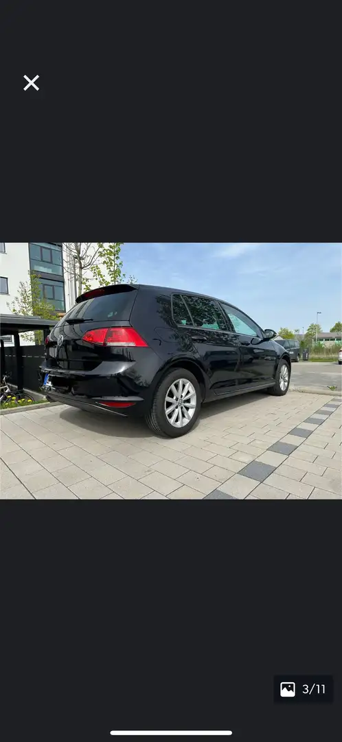 Volkswagen Golf VW Golf 7, VII, 2.0 tdi 110 kw ,Tüv 11/26 Schwarz - 1