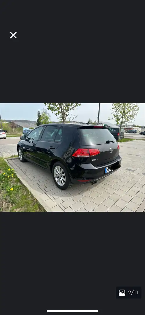 Volkswagen Golf VW Golf 7, VII, 2.0 tdi 110 kw ,Tüv 11/26 Schwarz - 2