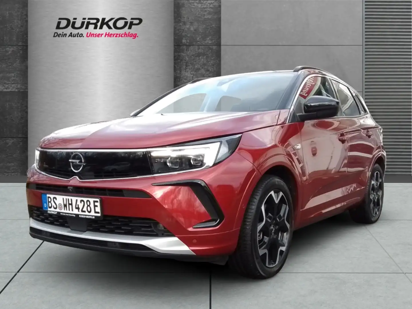 Opel Grandland 1.6 Turbo Plugin Hybrid Ultimate 8-AT Rot - 1