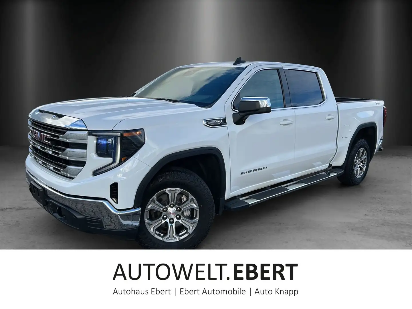 GMC Sierra 5,3l V8 SLE UNFALLFREIES FZG/GARANTIE/CAD Weiß - 1