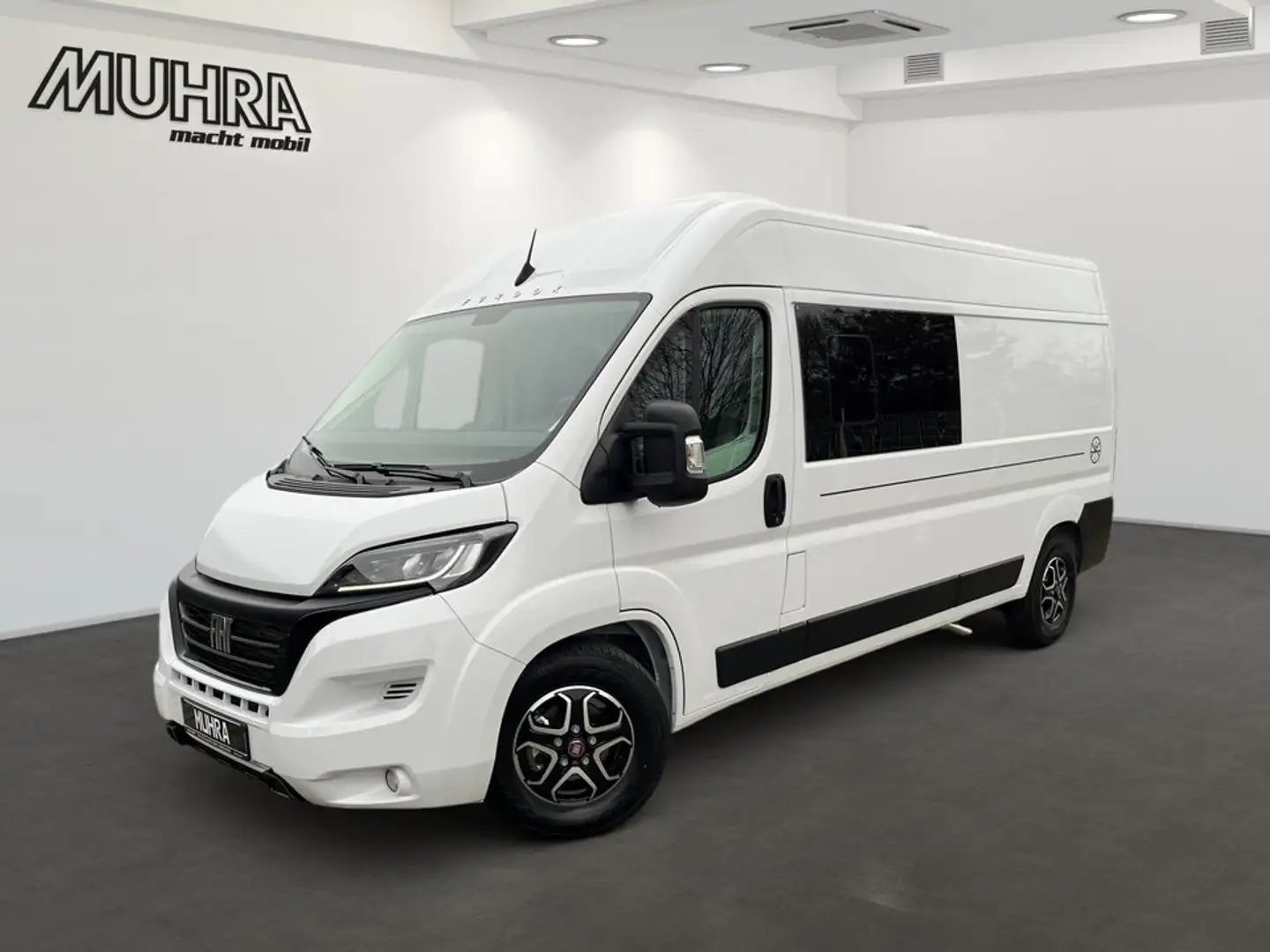 Fiat FurgoK XPACE 600 Ducato LED Webasto Diesel Hubbett Blanc - 2