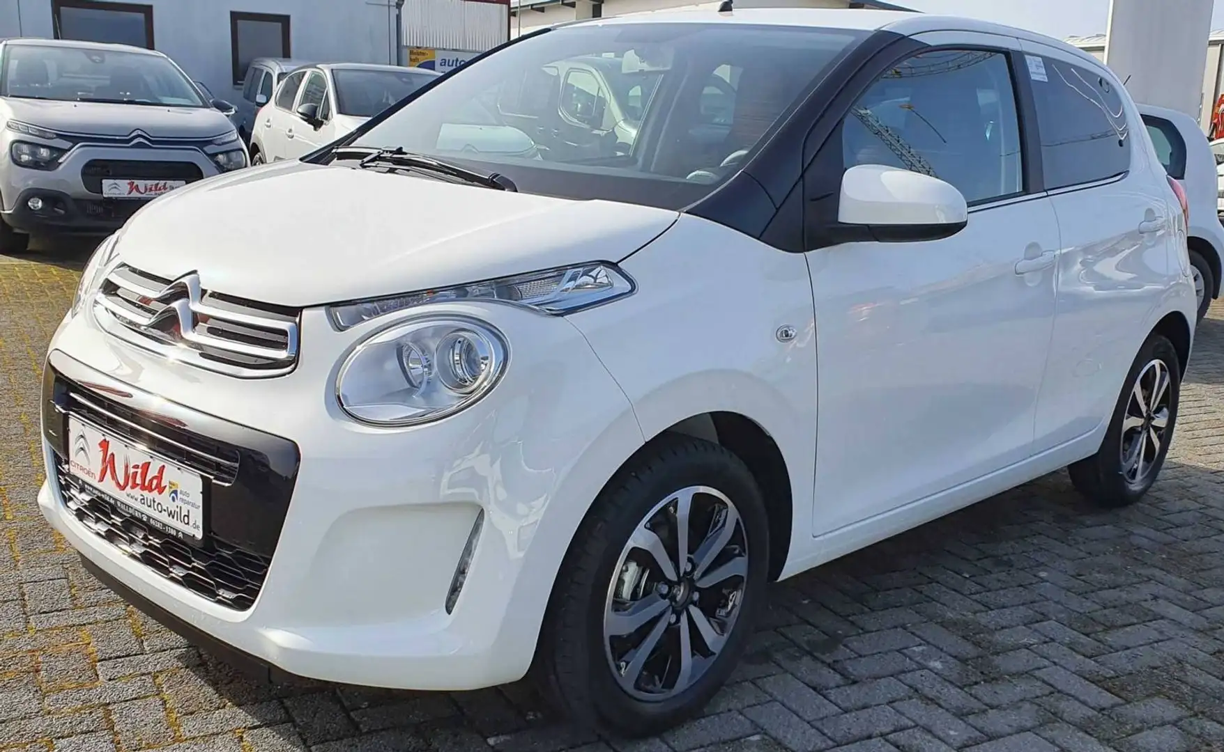 Citroen C1 5T SHINE VTI72S&S Blanc - 1