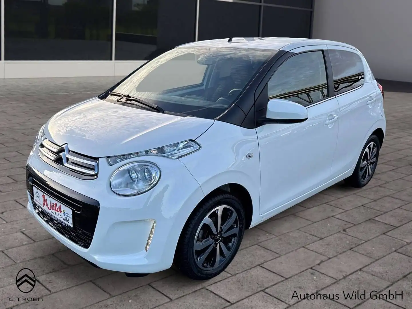 Citroen C1 5T SHINE VTI72S&S Blanc - 1