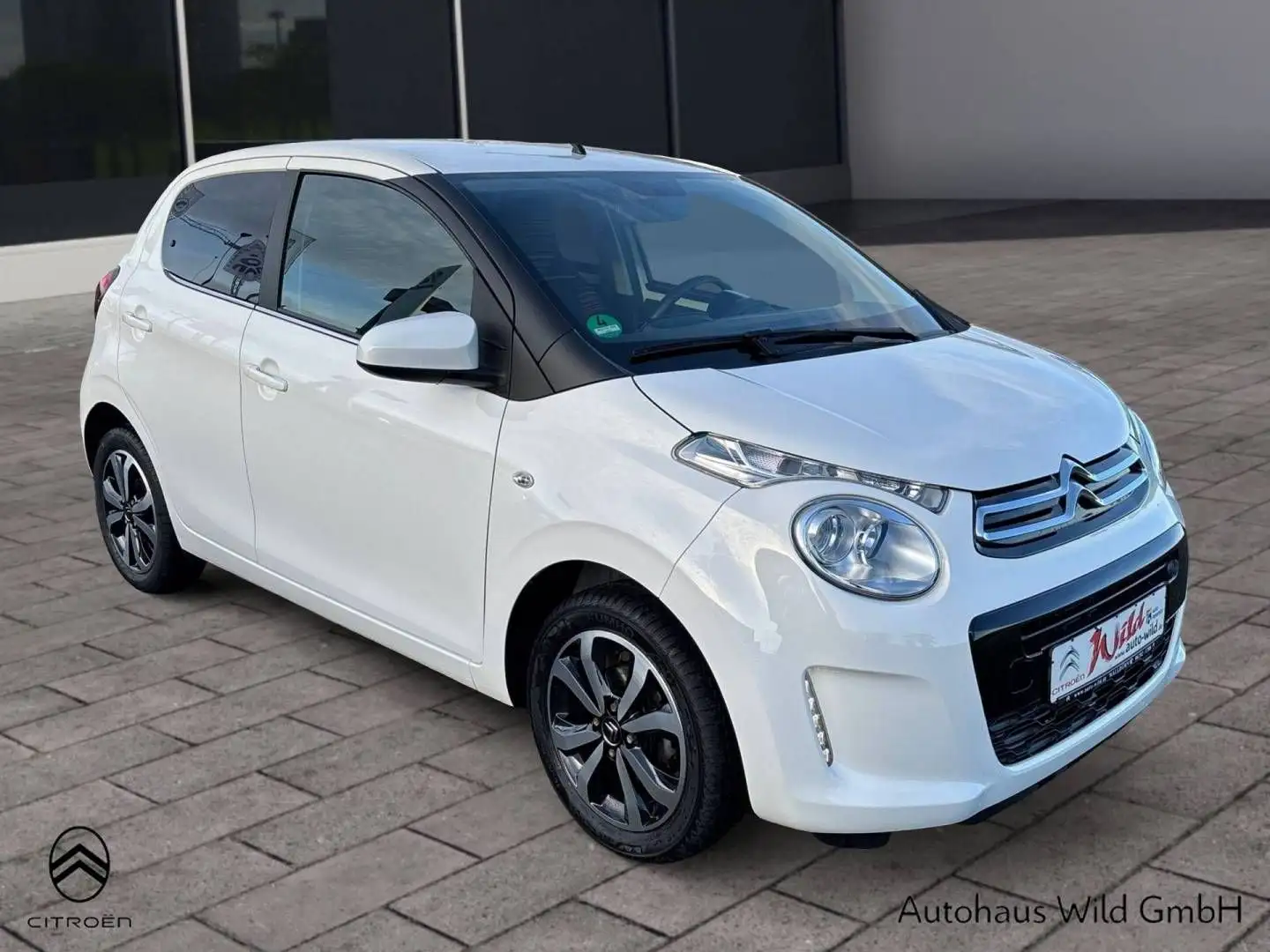 Citroen C1 5T SHINE VTI72S&S Blanc - 2